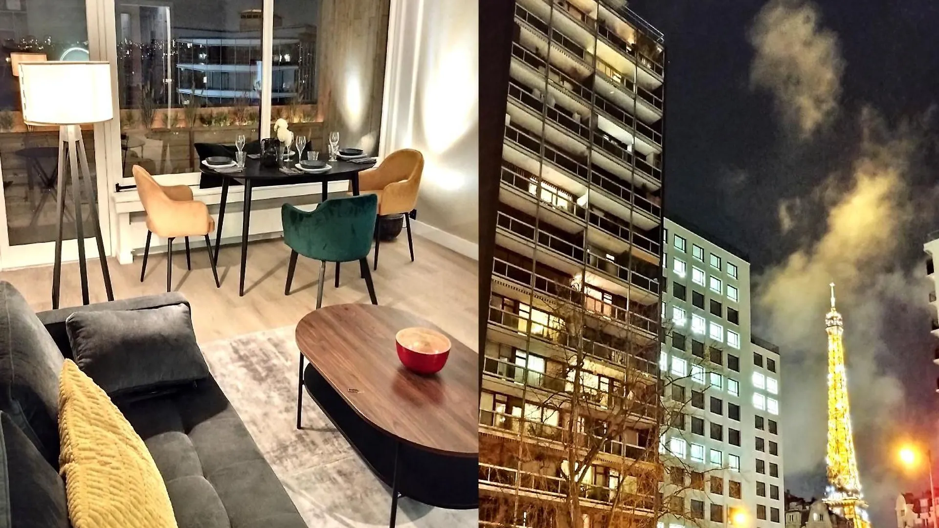 Large Apartment 55 M² ,View & Terrace Paris location